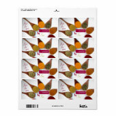 Custom zelfgemaakte speciaal voor u labels (Full Sheet)