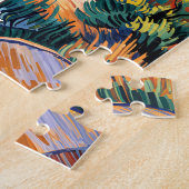 Custom Zion National Park Canyon Sunset Colorful Legpuzzel (Zijkant)