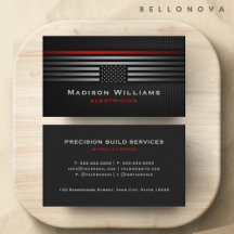 Custom Zwart Grijs Rood De Amerikaanse Vlag Premiu