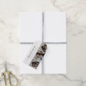 Custom Zwart Wit Foto Stepmom Schattigee Moederdag Cadeaulabel (Met Touw)
