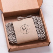 Customer Appreciation Hand-Script Dank u Zelfinktende Stempel