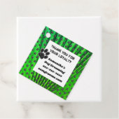 Customer Appreciation Pw Print Business Promo Bedankjes Labels (In situ)