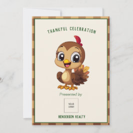 Customer Appreciation Thanksgiving Holiday Party Kaart