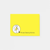 Customer House Cleaning Service Post-it® Notes (Voorkant)