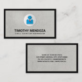 Customer Service | Call Center Logo Visitekaartje (Voorkant / Achterkant)