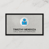 Customer Service | Call Center Logo Visitekaartje (Voorkant)