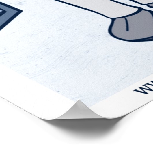 Customer Service Cartoon Poster (Hoek)