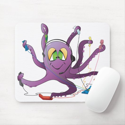 Customer Service Octopus Muismat (Met muis)