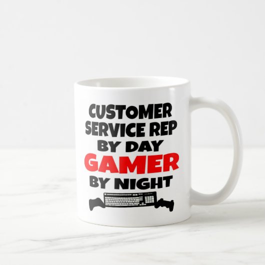 Customer Service Representative Gamer Koffiemok (Rechts)