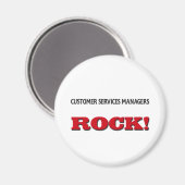Customer Services Managers Rock Magneet (Voorkant / Achterkant)