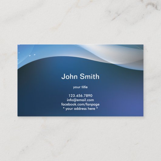 Customer Support Global Call Center Visitekaartje (Achterkant)