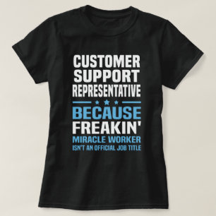 Customer Support-medewerker T-shirt