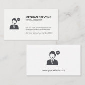 Customer Support Virtual Assistant Afsprakenkaartje (Voorkant / Achterkant)