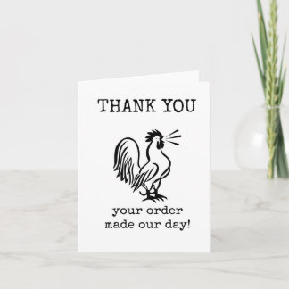 Customer Thank You, Appreciation, Cute Kaart