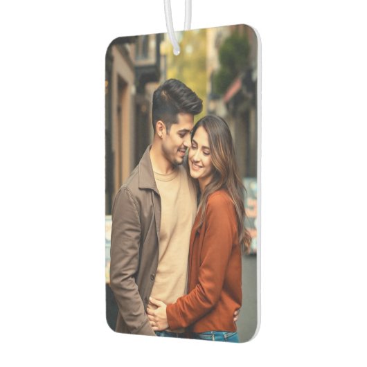 Customer two side photo car air freshener pretty luchtverfrisser (Links)