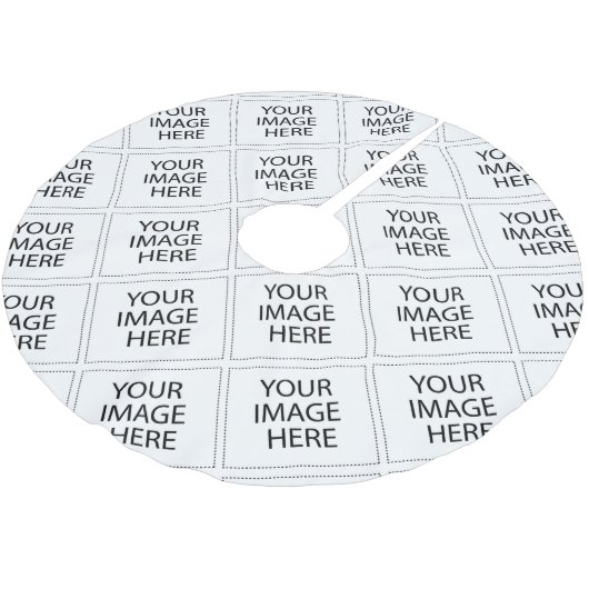 #CustomImageLogoTreeSkirts Kerstboom Rok (Gekanteld)