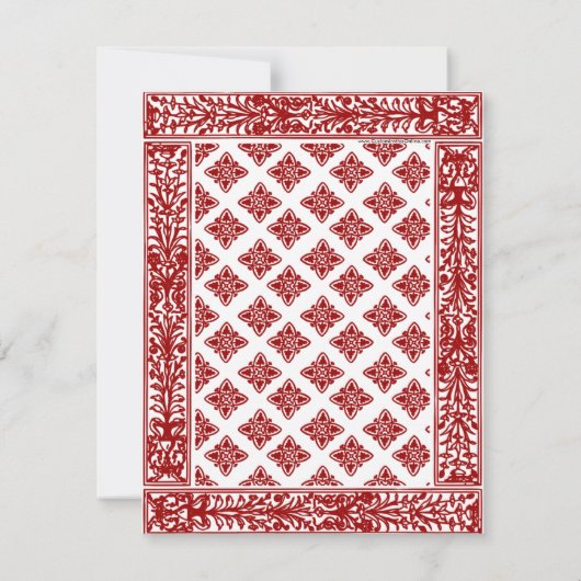 CustomInvites Spelen Kaart King/Queen RSVP (Achterkant)