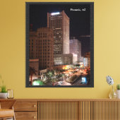 CustomiPhoenix, AZ bij het Nightze Product Canvas Afdruk (Insitu (Woonkamer))