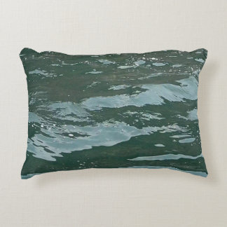 Customisable Azure Oceans Abstract Sea Water Coast Accent Kussen