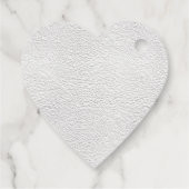 Customisable Christmas Festive Floral Wreath Heart Bedankjes Labels (Achterkant)