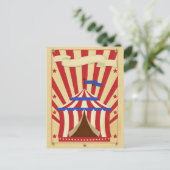 Customisable Circus Briefkaart (Staand voorkant)