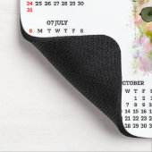 Customisable Cute Westie Dog Calendar  Muismat (Hoek)
