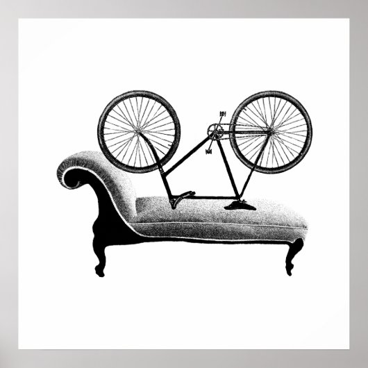 Customisable Cycling Cycologist Poster (Voorkant)