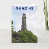 Customisable Edinburgh, Scotland Card Kaart (Voorkant)