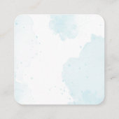 Customisable Female Birthday Invitation – Editable Informatiekaartje (Achterkant)