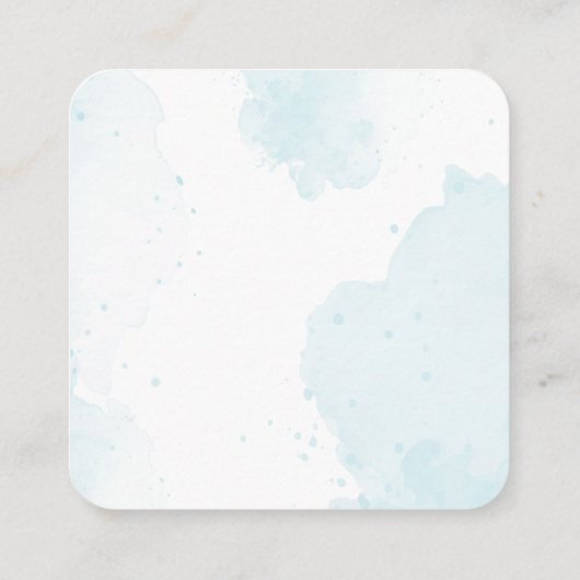 Customisable Female Birthday Invitation – Editable Informatiekaartje (Achterkant)