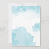 Customisable Female Birthday Invitation – Editable Kaart (Achterkant)