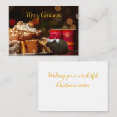 Customisable gerbil Christmas, pet lovers Notitiekaartje (Voorkant / Achterkant)