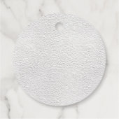 Customisable Jolly Santa Claus Christmas Dinner Bedankjes Labels (Achterkant)