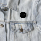 Customisable Newcastle Typography Ronde Button 3,2 Cm (In situ)