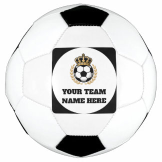 Customisable Soccer Team Football King Logo Voetbal