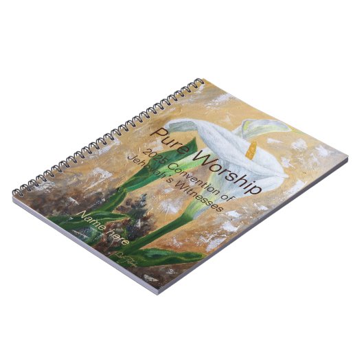 Customizable 2025 JW Convention Notitieboek (Linkerzijde)