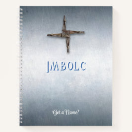 Customizable 8.5x11 Imbolc Candlemas Notebook Notitieboek