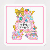 Customizable “A is for” Alphabet Art – Inspiration Labels (Design 2)