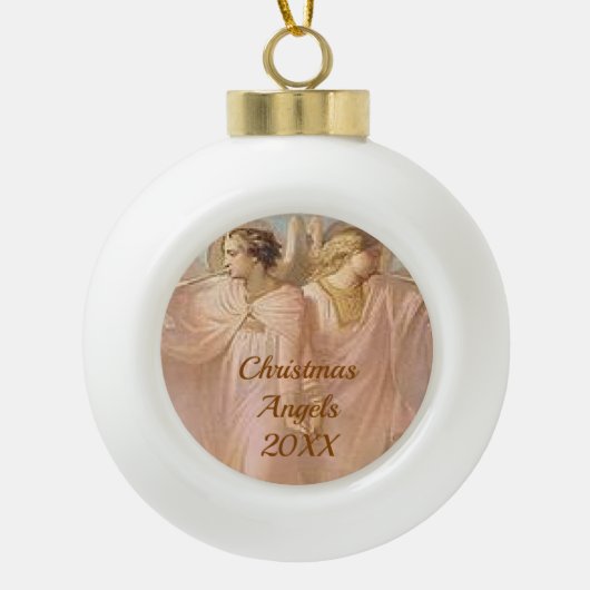 Customizable Angel Framed Ornament (Voorkant)