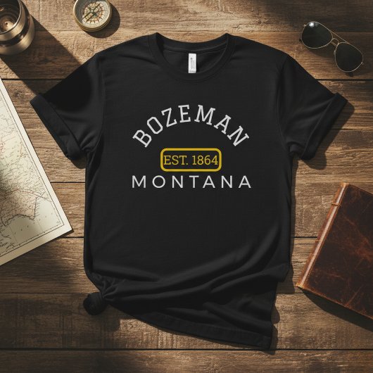 Customizable Arched City/Town/State Pride T-shirt