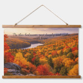 Customizable Autumn Wall Tapestry Set Home Gift Hangend Wandkleed (Voorkant 2)