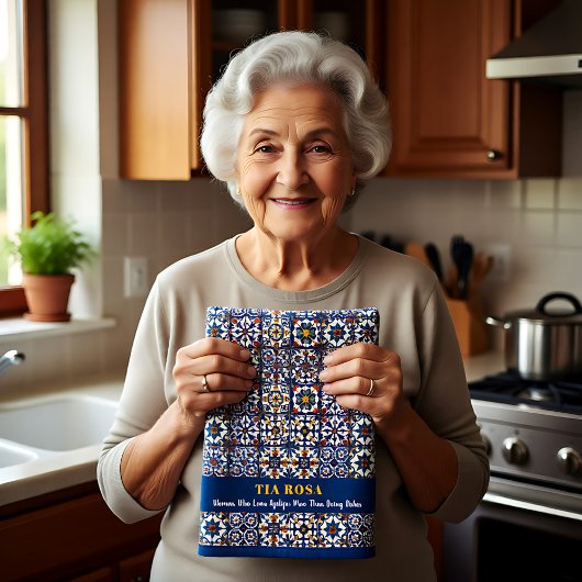 Customizable Azulejo Sass Theedoek