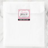 Customizable Baked with Love Label HM003_18sqv1 (Tas)