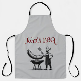 Customizable BBQ Master Chef  Schort