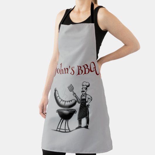 Customizable BBQ Master Chef  Schort (Insitu)