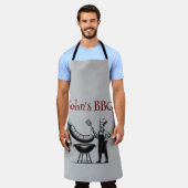 Customizable BBQ Master Chef Schort (Gedragen)