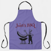 Customizable BBQ Master Chef Schort (Voorkant)
