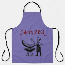 Customizable BBQ Master Chef  Schort