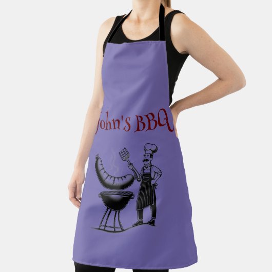 Customizable BBQ Master Chef  Schort (Insitu)