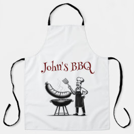 Customizable BBQ Master Chef  Schort